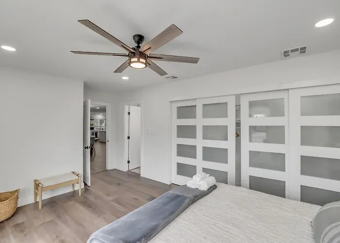 Modern Retreat With Pool Putting Games Phoenix
